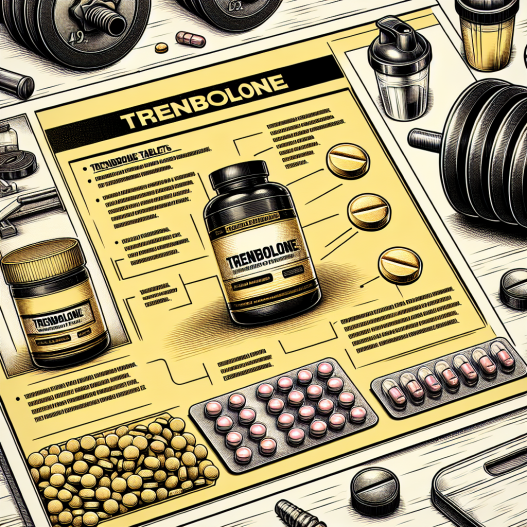 Trenbolone tablets: overview of their use in bodybuilding