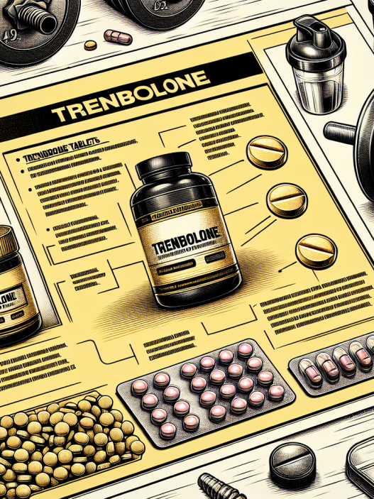 Trenbolone tablets: overview of their use in bodybuilding