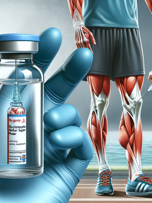 Bacteriostatic water for injections in treating exercise-induced muscle inflammation