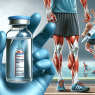 Bacteriostatic water for injections in treating exercise-induced muscle inflammation