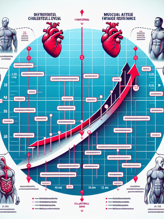 Cholesterol levels and muscular fatigue resistance