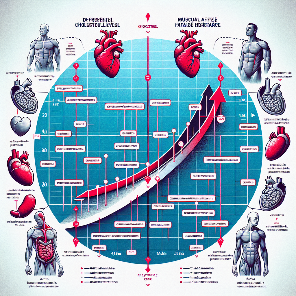 Cholesterol levels and muscular fatigue resistance