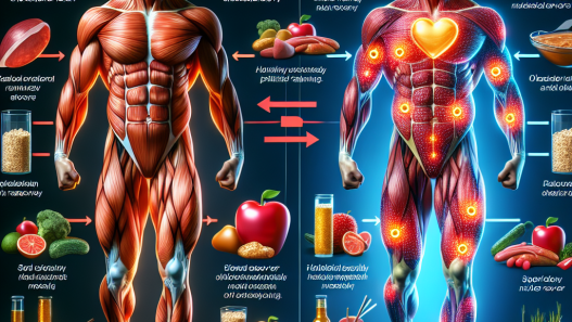 Effects of cholesterol levels on muscle recovery after training