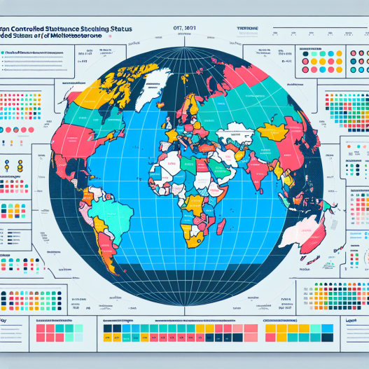 Drug scheduling of methyltestosterone by country