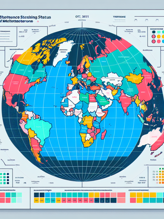 Drug scheduling of methyltestosterone by country