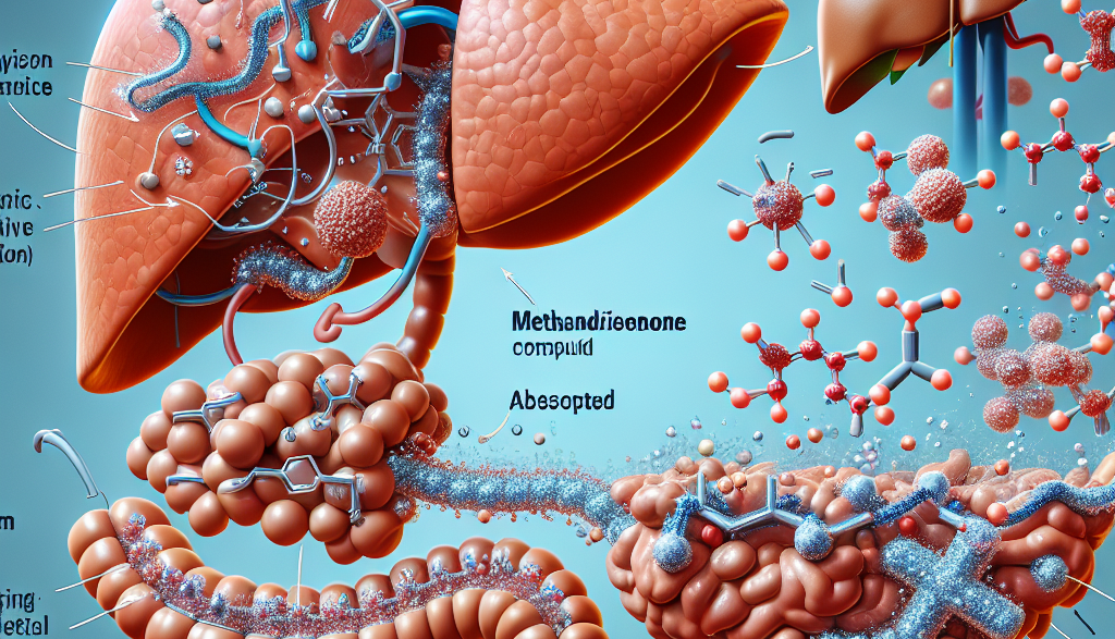 Hepatic metabolism of methandienone compresse: first-pass effect
