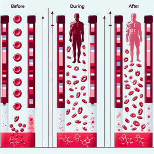 Bloodwork before, during, and after turinabol
