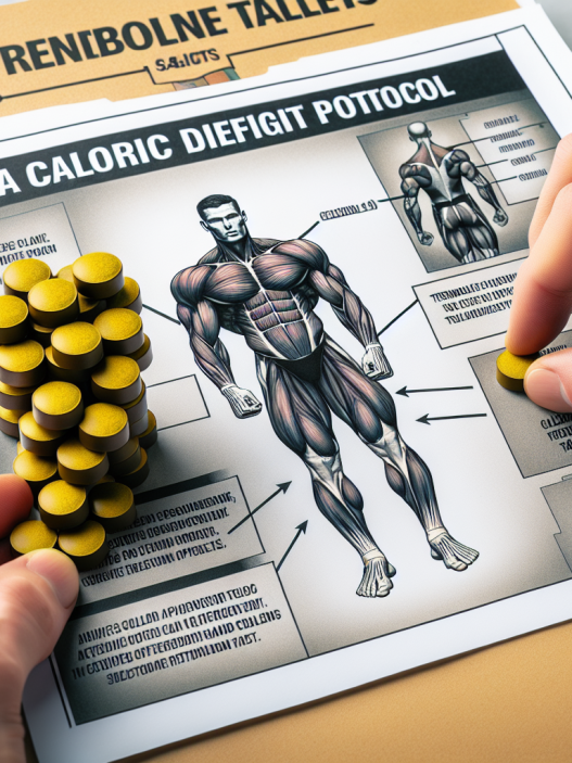 Caloric deficit protocol with trenbolone compresse