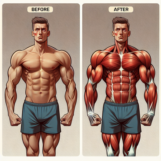 Hardening effect of stanozololo compresse on muscles