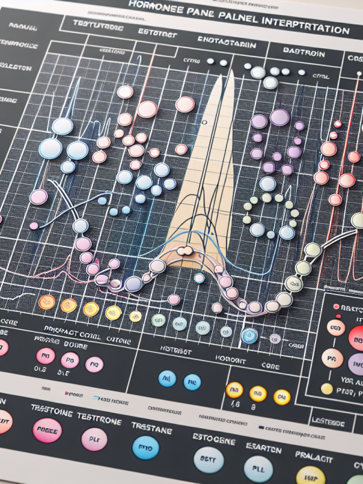 Hormone panel interpretation after andriol cycle