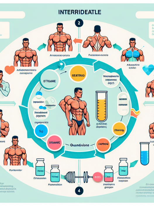Intermediate cycle featuring oxandrolone