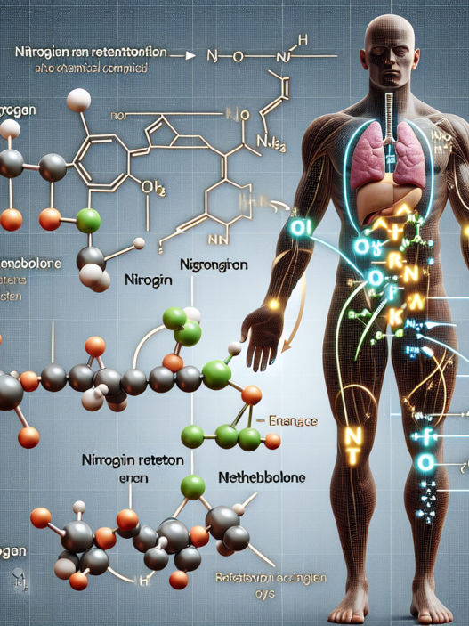 Nitrogen retention enhanced by methyltrenbolone