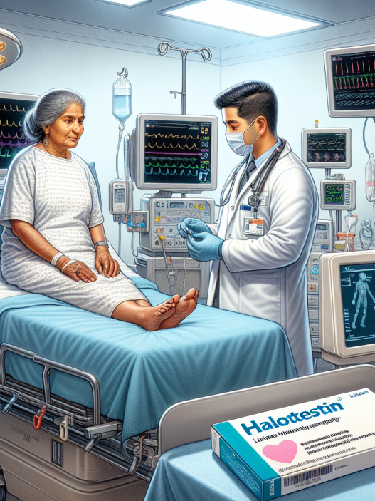 Post-surgical use of halotestin