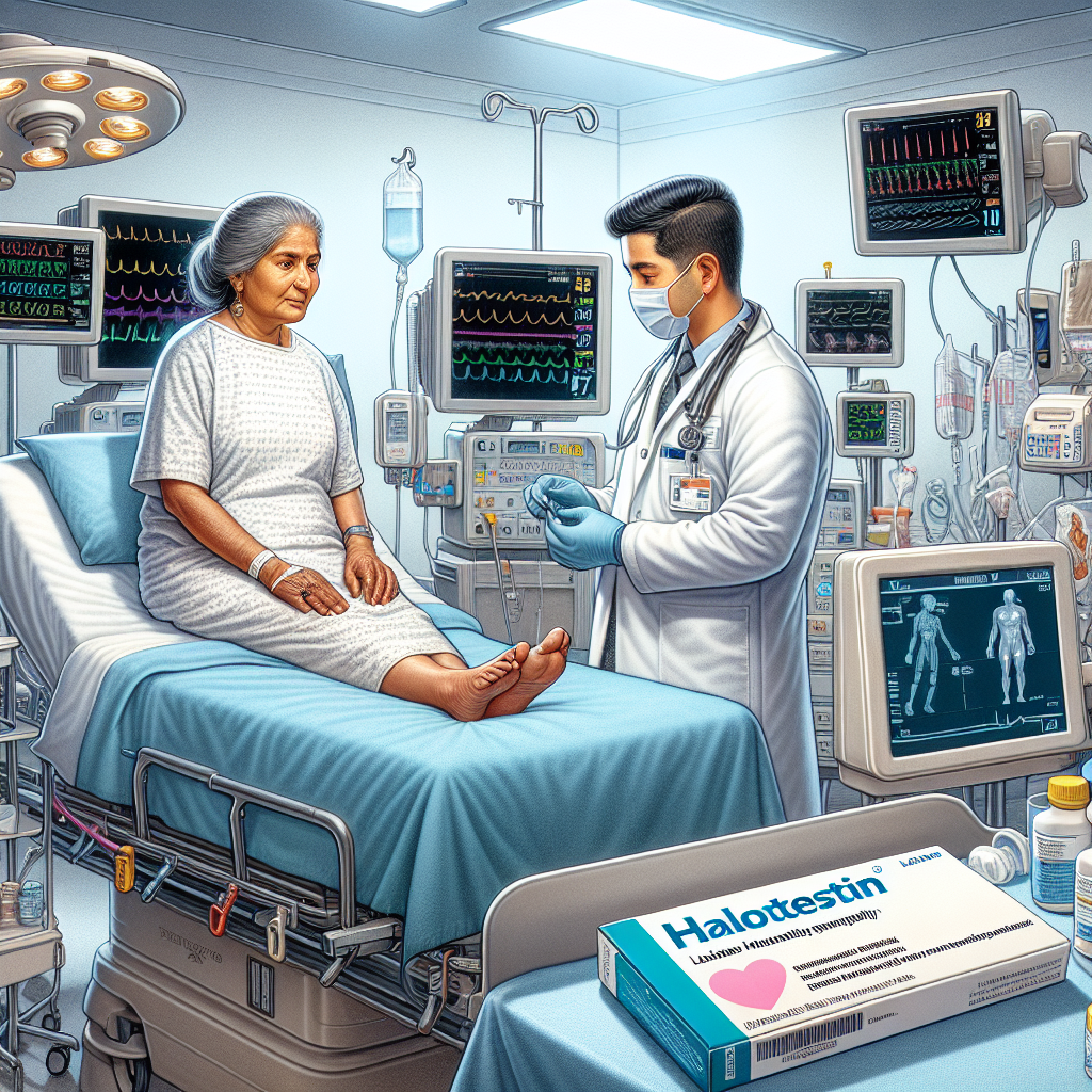 Post-surgical use of halotestin