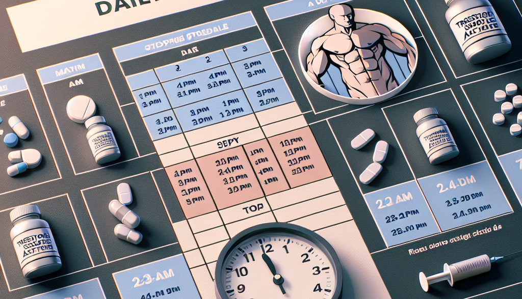 Timing of trestolone acetato doses for maximum effectiveness