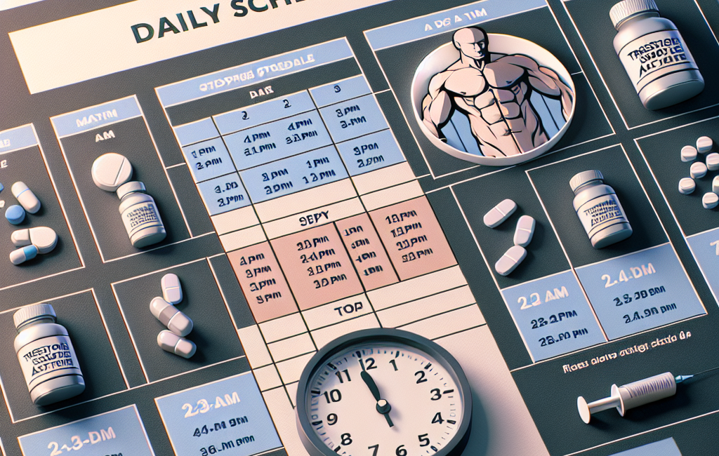 Timing of trestolone acetato doses for maximum effectiveness
