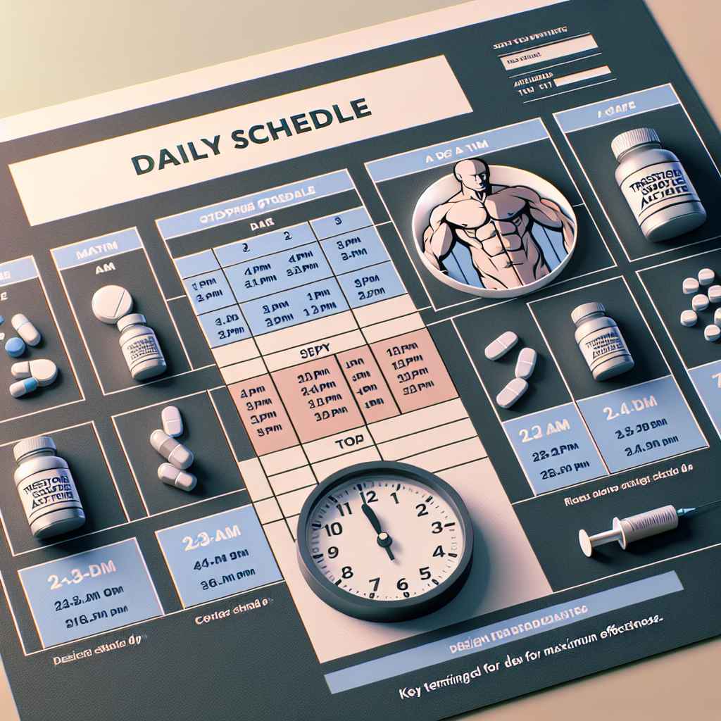 Timing of trestolone acetato doses for maximum effectiveness
